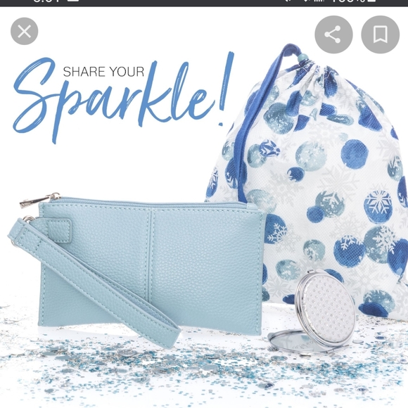💙Thirty-one hello happy bag sparkle - Picture 2 of 2